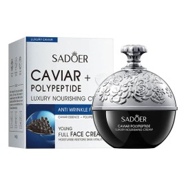 Crema Reafirmante Facial Antiarrugas Colágeno Caviar