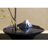 Nagae Saka Fuji Blue Fuji Flower Vase Water Basin