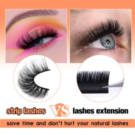 JIMIRE Mink Lashes 18MM Fluffy 6D Wispy False Eyelashes Volume Thick Dramatic Fake Lashes Natural Look Like Eyelash Extensions Pestañas 7 Pairs Pack