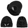 Belsen Unisex Goggle Knitted Beanie Hat Windproof Warm Winter Skull