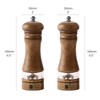 JF JAMES.F Wooden Salt and Pepper Grinder Set, 6.5 inch