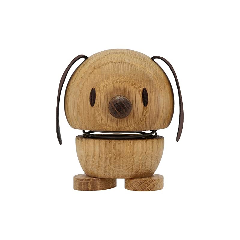 Hoptimist Dog 5.5 x 5.9 x 6.9 cm S Oak