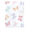 Paños Unisex De Franela De Algodón Para Bebé Mariposa Pastel