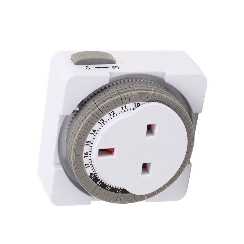 24 Hour Timer Switch Professional Smart Overcharge Protection Cycle Timing