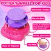 Vinkp Pottery Wheel for Kids - Complete Pottery Painting Kit