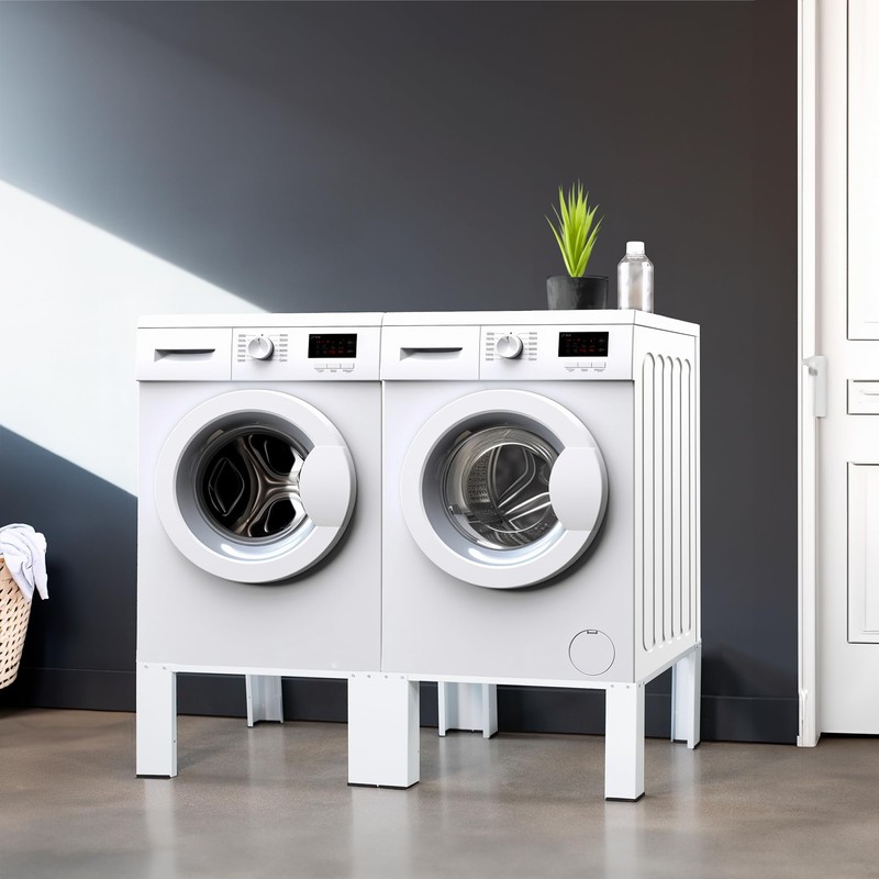 Life Finds Universal Laundry Dual Pedestal for Washer and Dryer