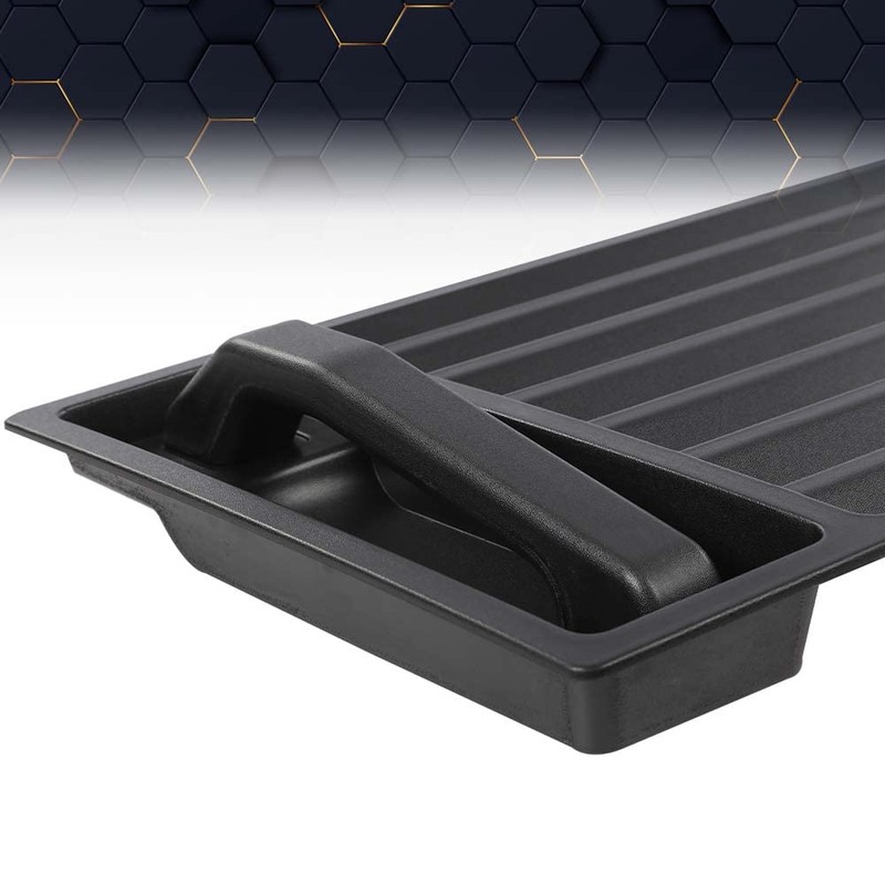 PIT66 Hood Grille Grill Vent W/Handles Compatible with Hummer H2