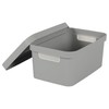 Jolie Max Plastic Storage Box with Lid, Stackable & Space-Saving