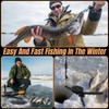 Silipull 2 Pcs Ice Fishing Tip Ups Equipment Gear Ice