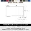 ANMINY 100% Waterproof Fabric Marine Canvas, 58" W 600D, 3