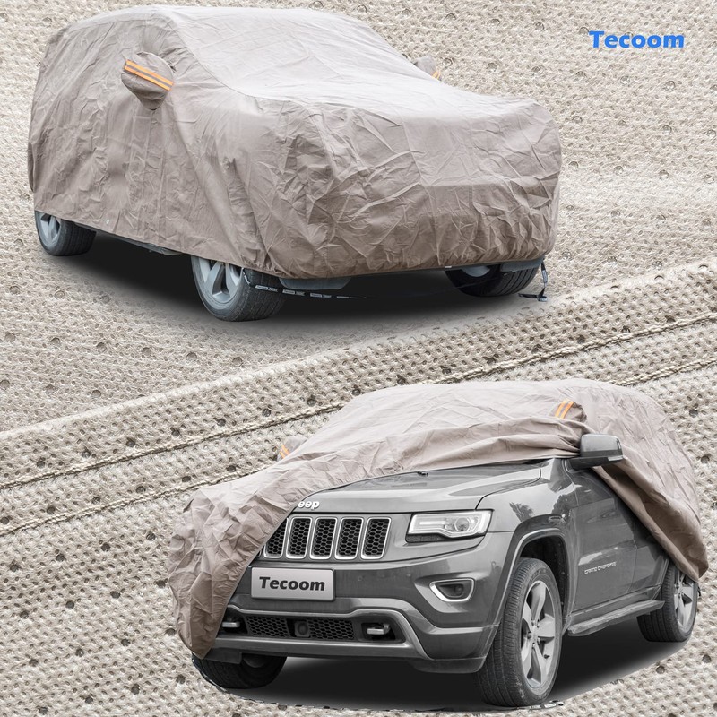 Tecoom Thick Shell Super Breathable-Waterproof Windproof Snow Sun Rain UV