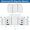 OUSHENG Car Dog Barrier for SUV, Adjustable Pet Divider Gate