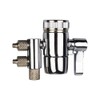 PAROAD 2-Way 1/4 Inch OD Chrome Plated Tap Diverter Valve