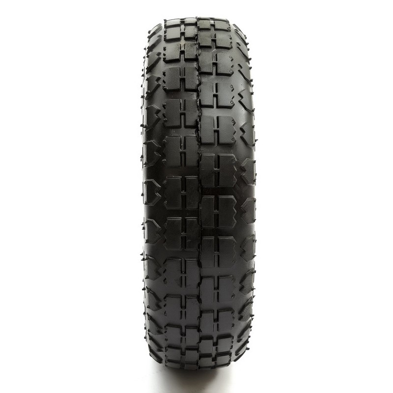 10" Tyre & Inner Tube 4.10/3.50-4 Knobbly Tread 4 Inch