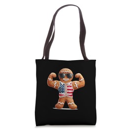 Beach Gym Costume for Bodybuilding and Cookie Man Lovers Tote Bag
