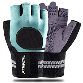 Atercel 2020 Guantes de entrenamiento mejorados, mejores guantes de ejercicio para gimnasio, ciclismo, levantamiento de pesas, transpirables, superlig