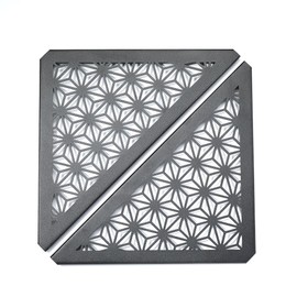 CAMPING MOON T-229-6C-2P Minimalist Rack, For Connecting, Corner Extension, Aluminum Top, Set of 2, Black, Black Gear