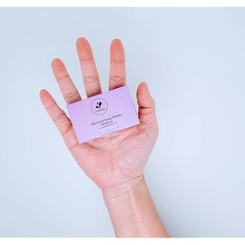300 Travel Hand Soap Sheets - Pocket/Purse/Wallet/Backpack -Great for Outdoor Camping or Daily Use (Purple Love)