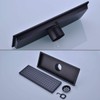 Orhemus Linear Shower Floor Drain with Removable Cover Grid Grate