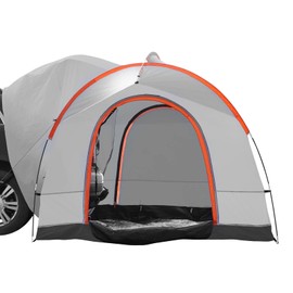 VEVOR VEVOR SUV Camping Tent, 8'-8' SUV Tent Attachment for Camping with Carry Bag, Waterproof PU2000mm Double Layer Truck Tent, Accommodate 6-8 Person, Rear Tent for Van Hatch Tailgate