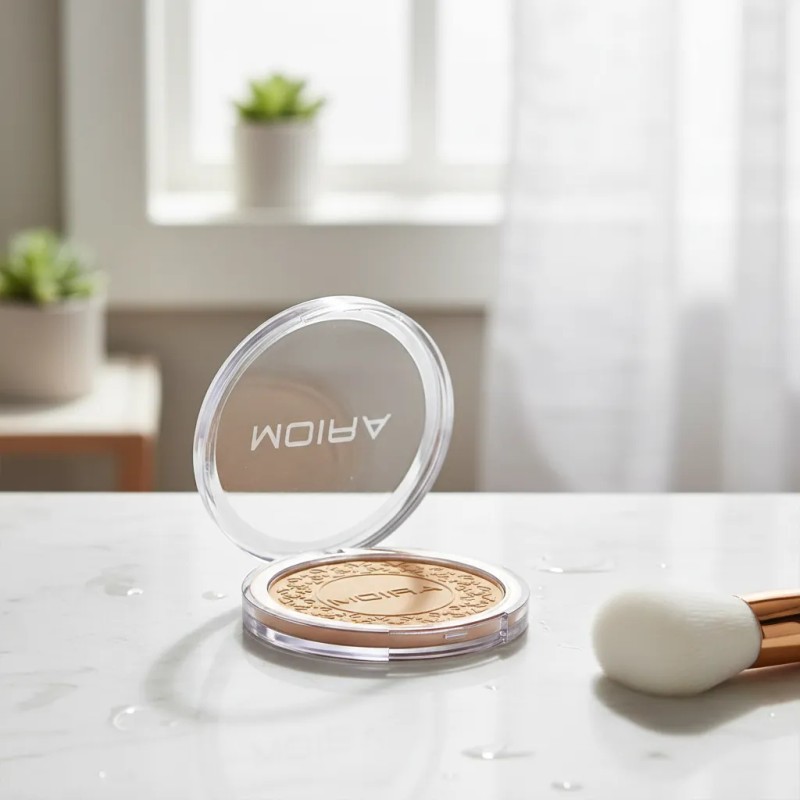 Polvo Compacto Moira Waterproof Color Fair Light 11.5g