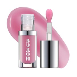Buxom Buxom Full On Glossy Lip Oil - Non-Sticky, All-Day Juicy Hydration & Instant Plumping - Lightweight, Comfortable Wear, Infused with Unique Peptide Complex for Soft Lips (Dolly - True Mauve)