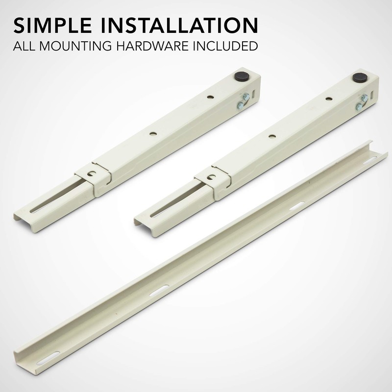 Ivation Outdoor Split Air Conditioner Mount Bracket, Heavy-Duty Wall Mounting