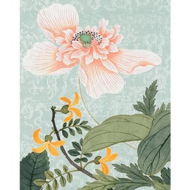 Caspari Bridge Tallies Profusion Of Flowers