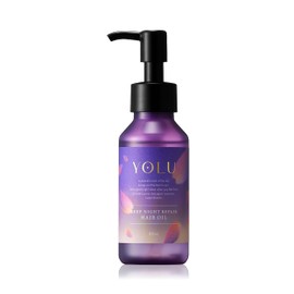 YOLU Yol | Night Beauty Hair Oil [Deep Night Repair] 80ml Sakura & Gardenia Scent Damage Care Dense Repair