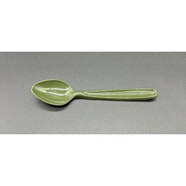 Kimmel Spoons, Tablespoons, Soup Spoons, Multi-Purpose Spoons, Pack of 6, Reusable, Plastic, Olive