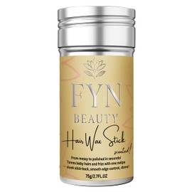 FYN Beauty Hair Wax Stick - Slick Back Hair Products - Edge Control - Hair Accessories for Women & Kids - Fly Away Stick for Hair - Bun Maker & Braiding Gel - Dance Recital Gifts for Girls- 2.7 Fl Oz