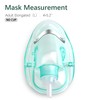 ANSNF 5 Pack Oxygen Face Mask Adult with 6.6' Tube