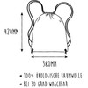 Mr. & Mrs. Panda Avocado Party Time Sports Bag, black