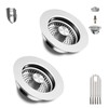 2 Pack 3 in 1 Kitchen Sink Drain Strainer &