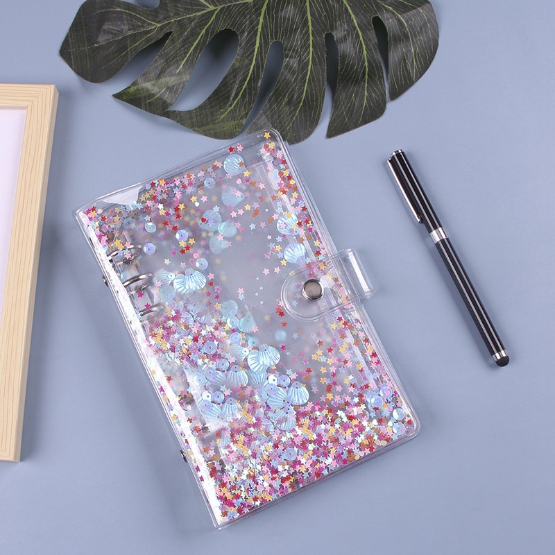 A6 Budget Binder Budget Planner with Clear Sequin Cover 8