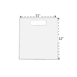 4 Pack Apparel Folding Tool Clear Lucite 11" x 12" Laundry Plate Shirt Folding Board Organization Neat Drawers Residential Retailers Cleaners Screen Printers Crisp Uniform Folds by Marketing Holders