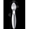Stainless Steel Grapefruit Spoons with Serrated Edge