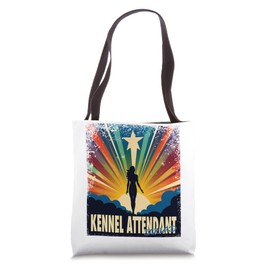 Kennel Attendant Funny Female Hero Job Women Tote Bag