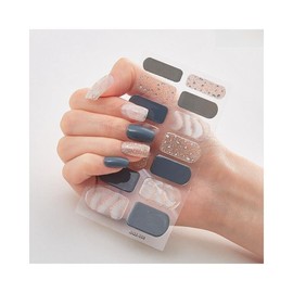 14Pcs Pink Galaxy Stars Glitter Spot Negative Space Nail Wrap Sticker Dq3 008 Nail Wraps Stickers Manicure Supplies for Women Nails Full Long Lasting Easy Apply and Remove