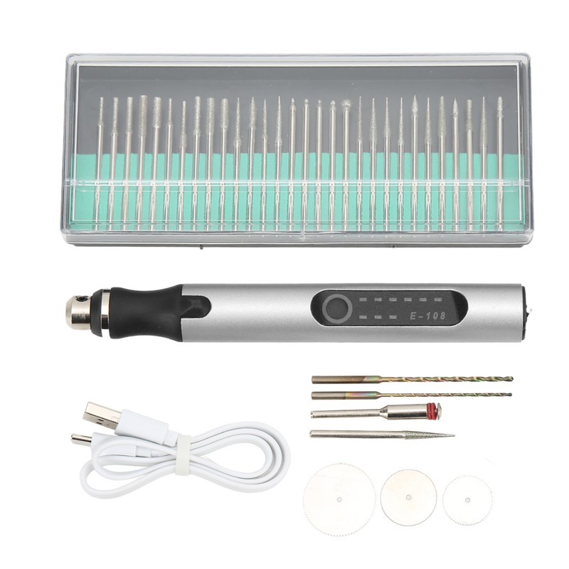 Engraving Pen Portable Wireless Charging 3 Speed DIY Drilling Cutting