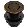 Moen Mediterranean Bronze Garbage Disposal Air Switch Coordinating Decorative Button,