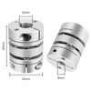 TA-VIGOR Flexible Coupling 8mm to 14mm, D32xL40mm Clamp Tight Motor