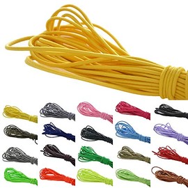 Roban Fashion 10 m Elastic Rubber Cord 3 mm Elastic Cord Hat Band Choice of 32 Colours