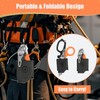 6 in 1 Multi-Function Foldable Trauma Shears with Compatible Holster,
