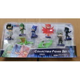 Just Play PJ Masks 8 Piece Collectible Figure Set  Catboy Gekko NEW Factory Sealed