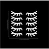 Set of 5 Vinyl Wall Art Decal - Small Eyelashes