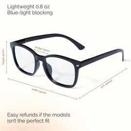 CCVOO Reading Glasses for Women/Men, Eyeglasses, Blue Light Readers for Women/Men, Computer Eye Glasses, Cheaters