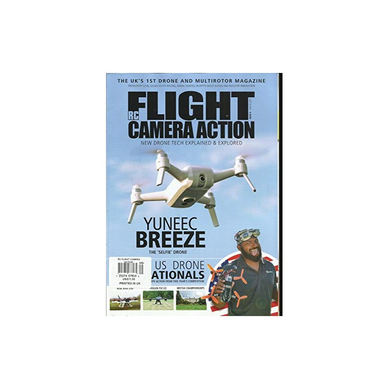 RC FLIGHT CAMERA ACTION MAGAZINE, NEW DRONE TECH EXPLAINED &