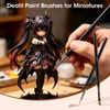 16PCS Miniature Paint Brushes,Detail Paint Brushes Set for Acrylic Watercolor