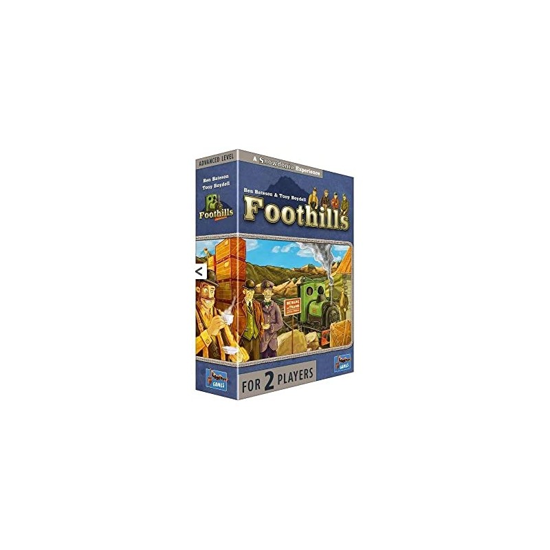 Foothills Board Game | Strategy Board Game | Railway Construction
